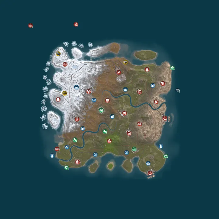 Map of Magic Rust #33 — Modded 2x (No limit) | Pyccкий