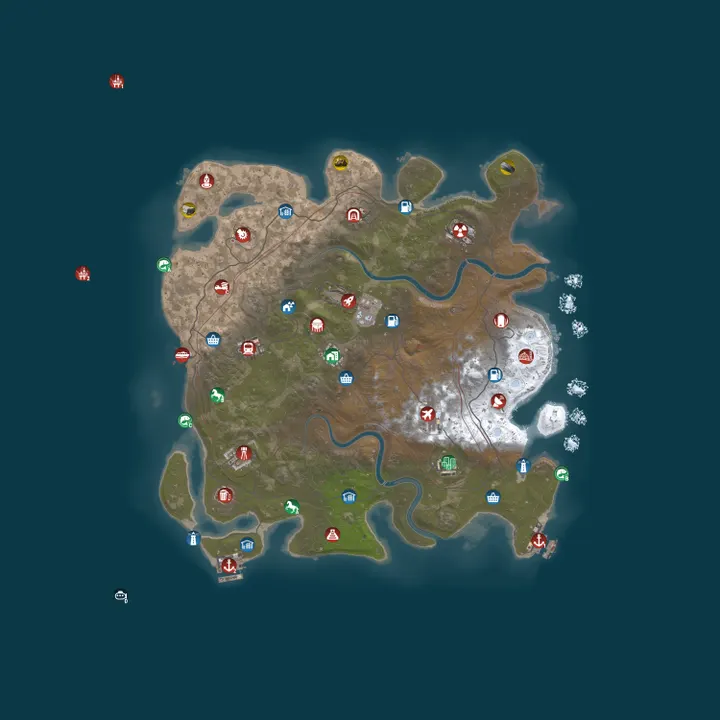 Map of Magic Rust #23 — Vanilla 2x (Solo/Duo/Trio) | Baйп 09.10