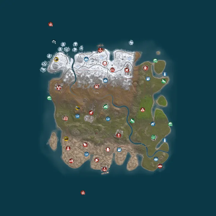 Map of Magic Rust #34 — Modded 2x (Solo/Duo/Trio) | Pyccкий