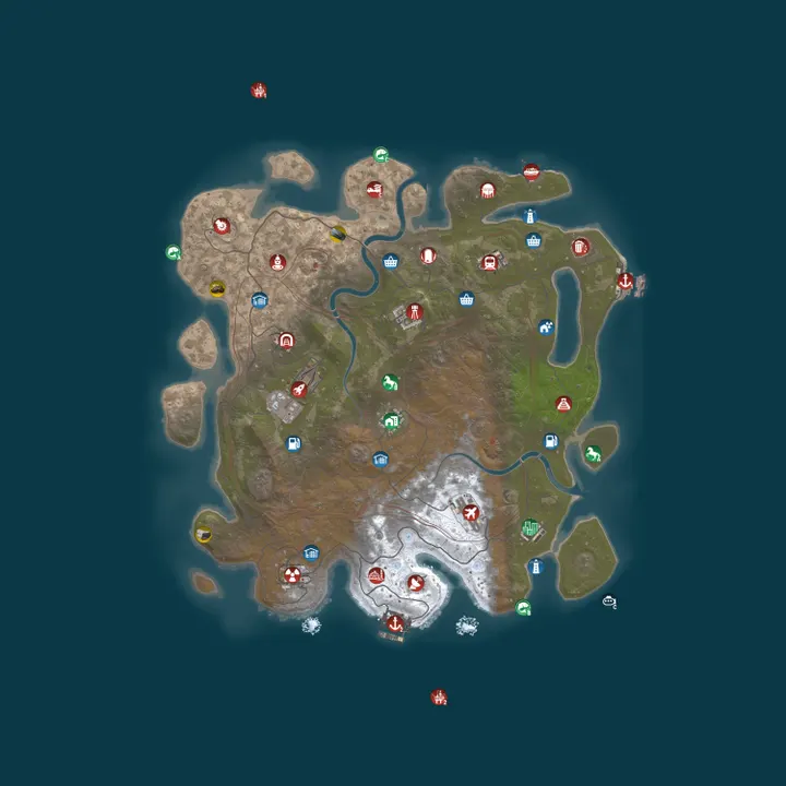 Map of Magic Rust #26 — Vanilla 2x (Solo/Duo) | Baйп 09.10