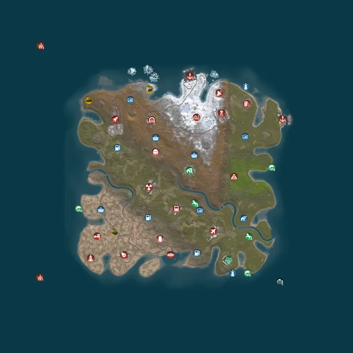 Map of Magic Rust #5 — Modded 2x (Solo/Duo) | Baйп 09.10