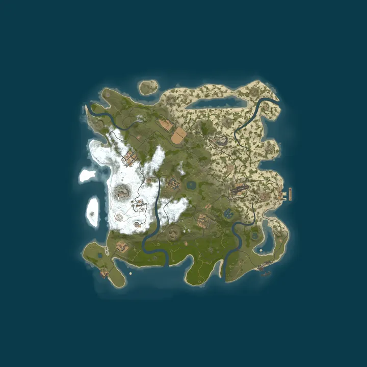 Map of Russian Siberia [ PVP\PVE | NPC | Events | Ru ] 01.10