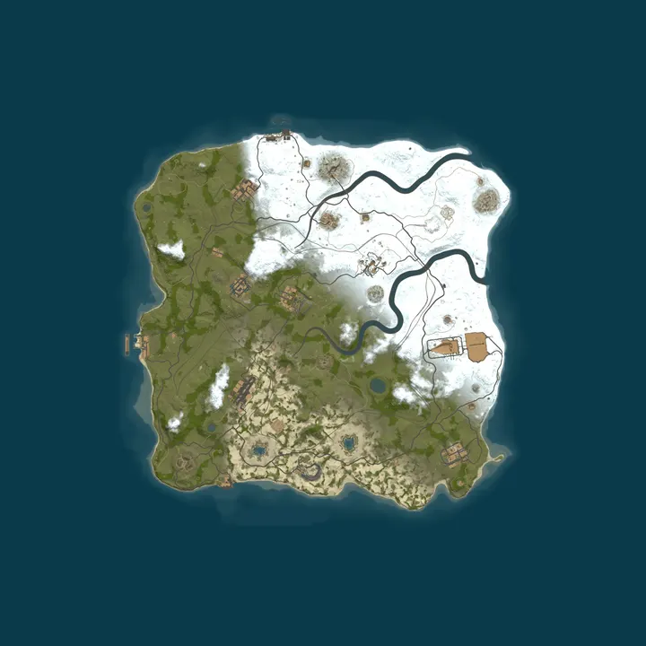 Map of BOUNTY WAY | RUST WAY | x2