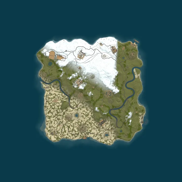 Map of Test Way