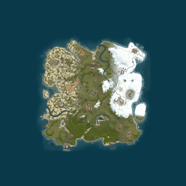 Map of US Limitless 2x Solo/Duo/Trio|No BP Wipes|Team BPs|Noob Friendl
