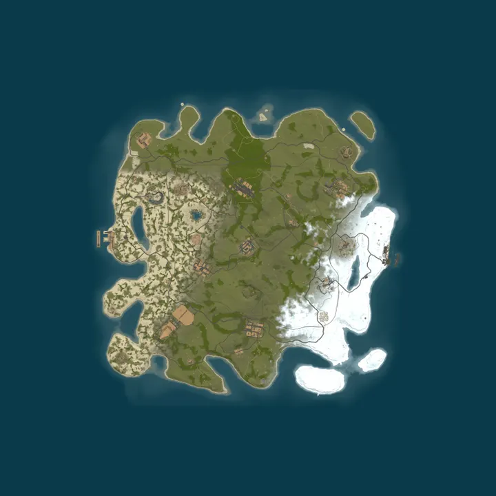 Map of Rustality - 10x | No BPs | Kits | Shop