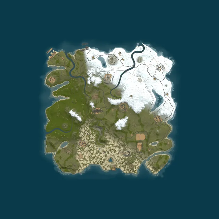 Map of Rusticated.com - EU | 2x Vanilla | Monday | Shared Bps | 10/5