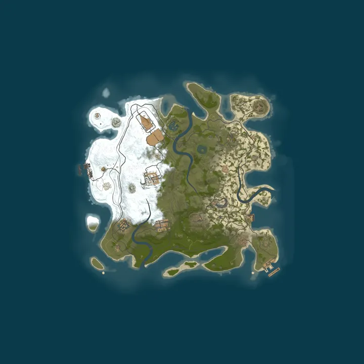Map of [EU/RU] BM RUST |SMALL|X1.5/X2|NOLIMIT|FRIDAY