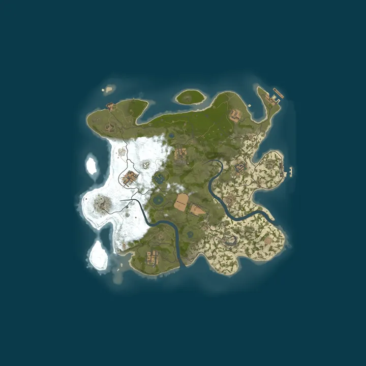 Map of #1 PANDORUM PVE
