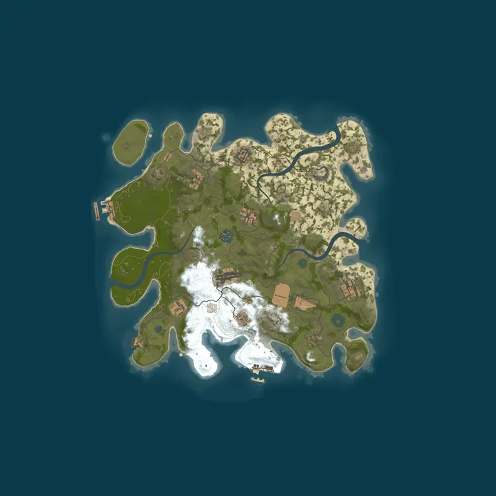 Map of .