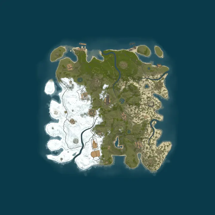 Map of [EU] OCTAVIAN ORIGIN | X5 | NOLIMIT | LOOT+ | KITS | TP | HOME 