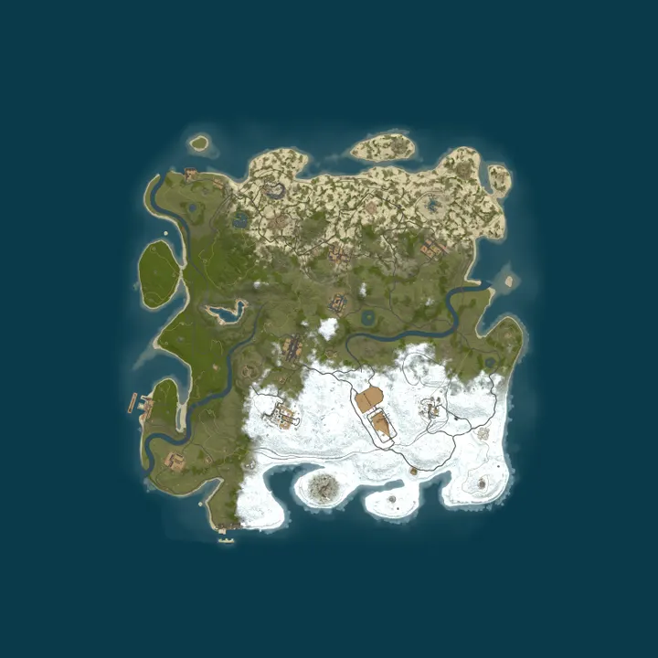 Map of AAD-Gaming Server PvP 10x