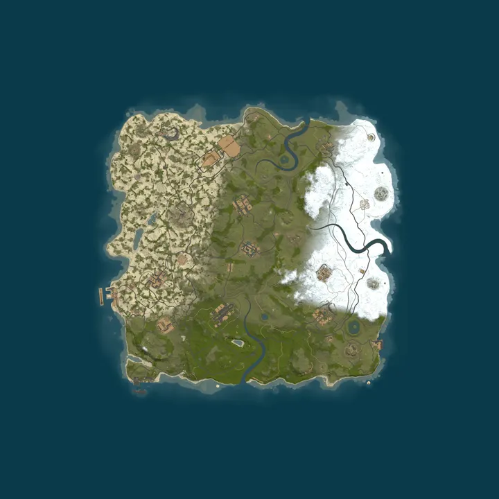 Map of RustVikings | Solo/Duo | Wednesdays | FULLWIPE 07/10 17:30CEST