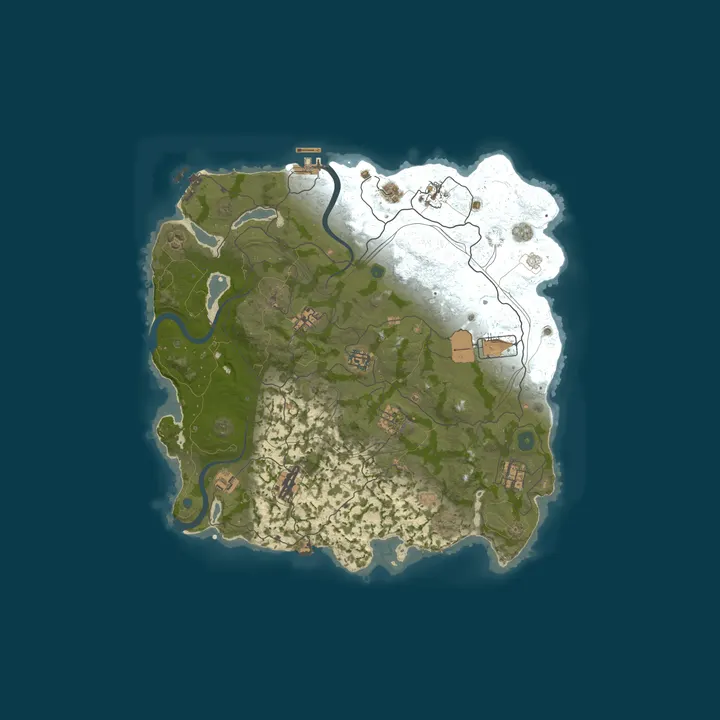 Map of RustVikings | Solo/Duo | Fridays | FULLWIPE 09/10 17:00CEST