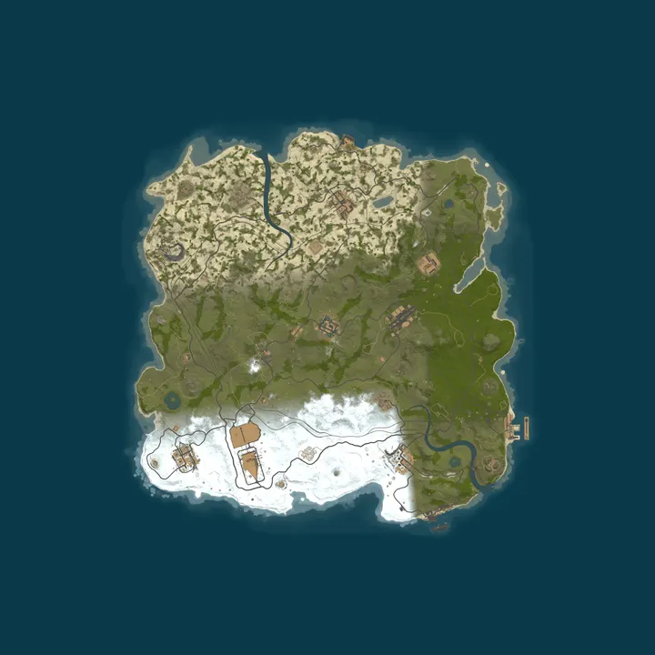 Map of RustVikings | Solo/Duo/Trio/Quad | Saturdays | FULLWIPE 03/10 1