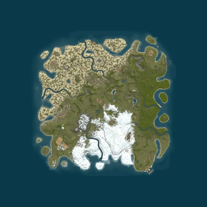 Map of Venom Paradise
