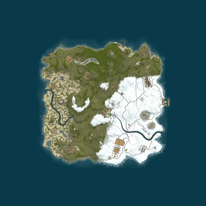 Map of SURVIVORS.GG #6 [ 2x Solo/Duo/Trio/Quad ] FULLWIPED 10.10