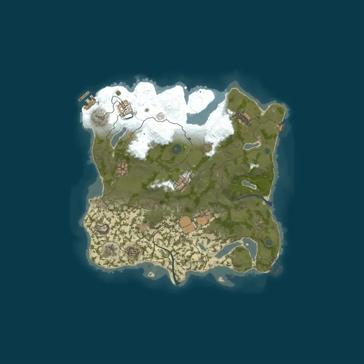 Map of DOPERUST.COM – 5X EU Solo/Duo [MyMini|Kits|Rewards]