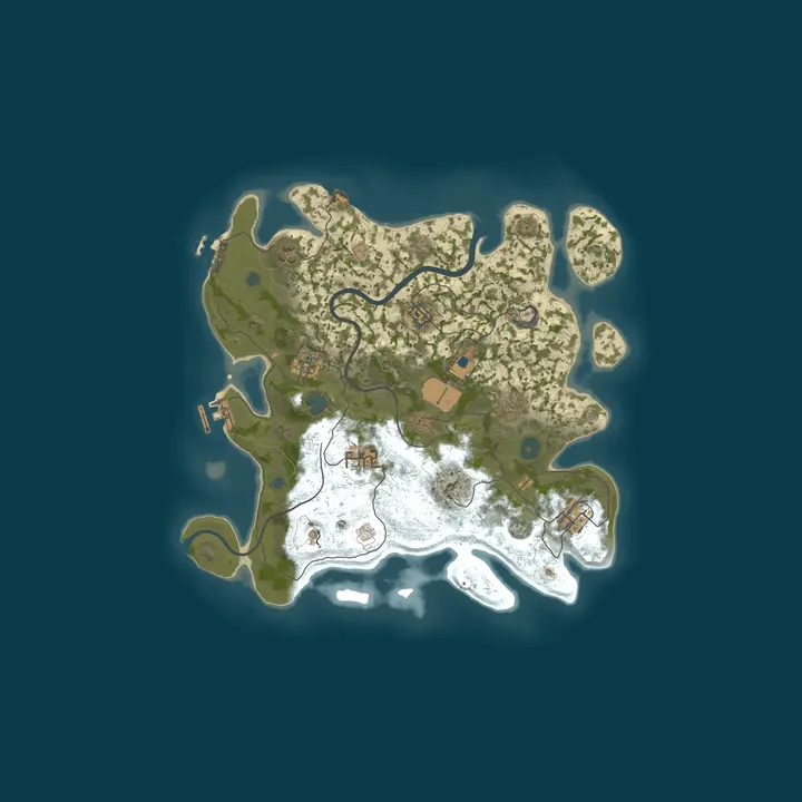 Map of SHELBY RUST Х5 MAX5 |LOOT+|SHOP|EVENT|WIPE 09.10