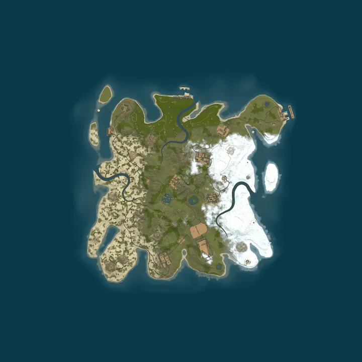 Map of МОСКВА X5 31.07 CLANS |LOOT+|TP|EVENTS|RAID BASES| VDK