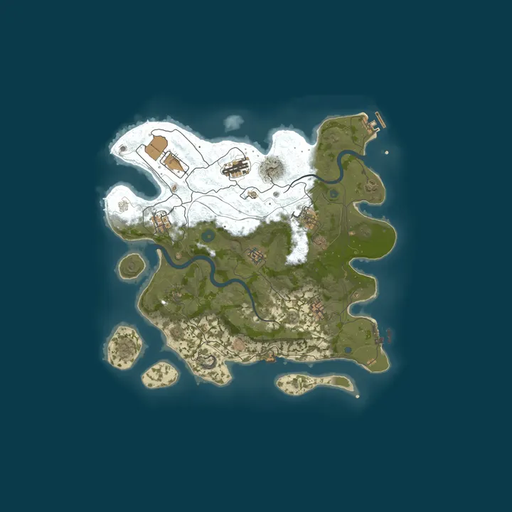 Map of BURP RUST #1 NOLIMIT [X2|TP|KIT|EVENT] WIPE 09.10