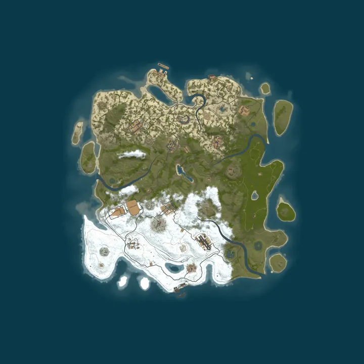Map of 404 RUST SOLO/DUO | СБ | ДЛЯ НОВИЧКОВ 03.10