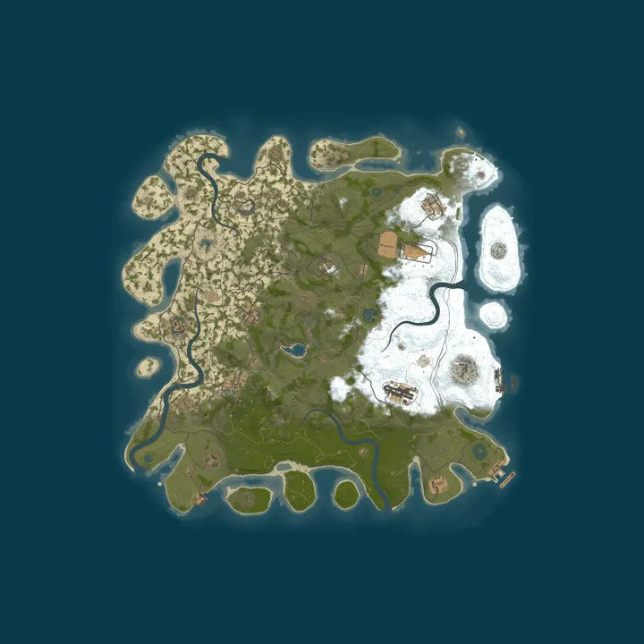 Map of 777 RUST /ДЛЯ НОВИЧКОВ /ПИТЕРСКИЙ 05.10
