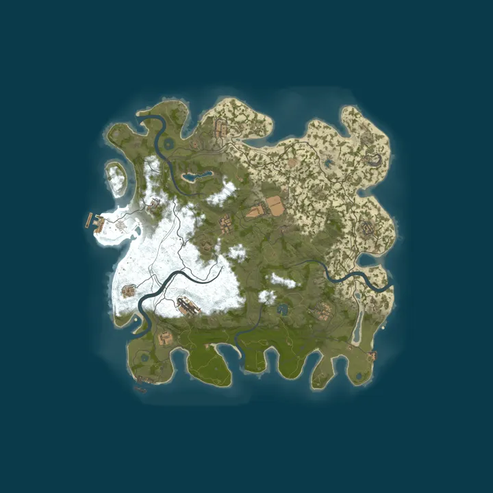 Map of 777 RUST /ДЛЯ НОВИЧКОВ /EU MAIN 08.10