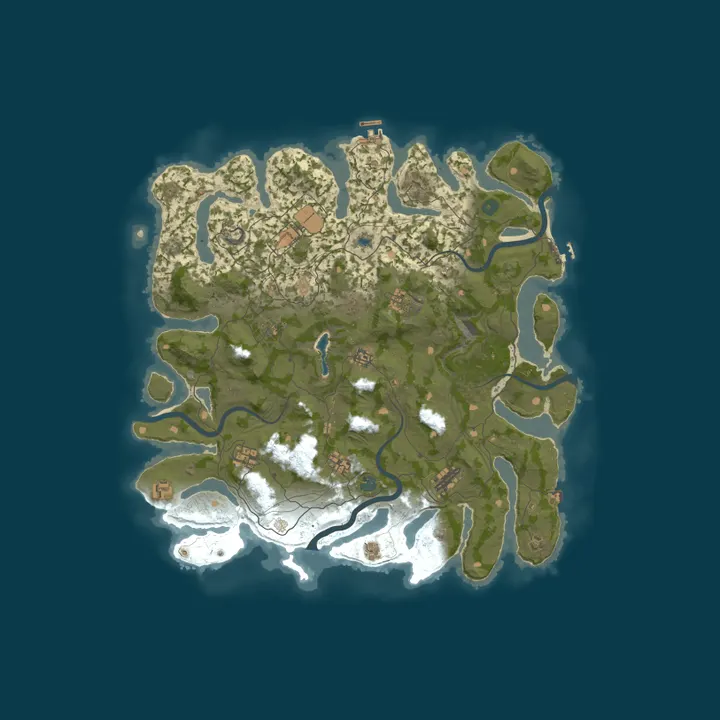 Map of [PL] CHATA Z DYKTΥ | PvE/PvP | EVENTY | RAIDABLE BASES