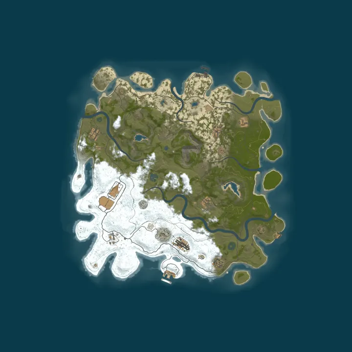 Map of РУССКИЙ СЕВЕР