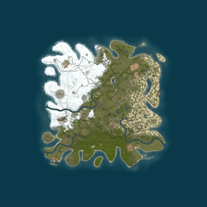 Map of #3 RUS-T PVP Friday WIPE LONG КЛАССИКА X1