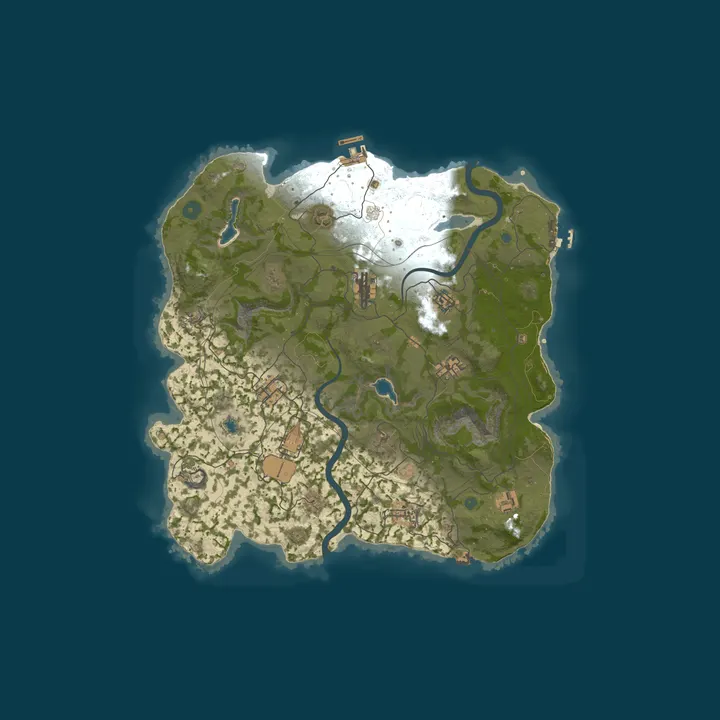 Map of Rustafied.com - EU Small - Monday