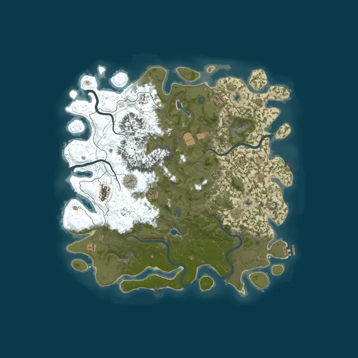 Map of [PVE] [Survival] Russia