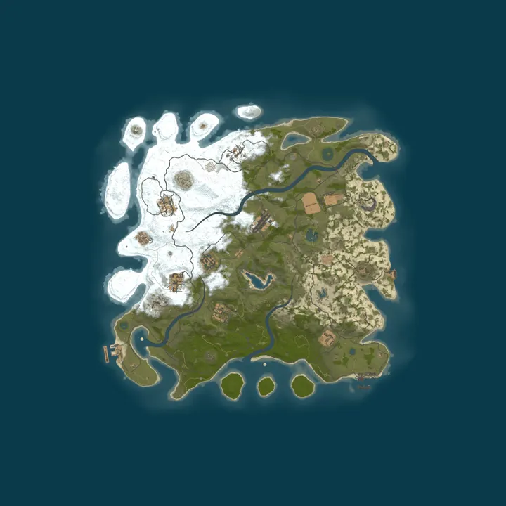 Map of Ascension EU PVE [Upgradable Weapons|Custom Crafting|Raids]