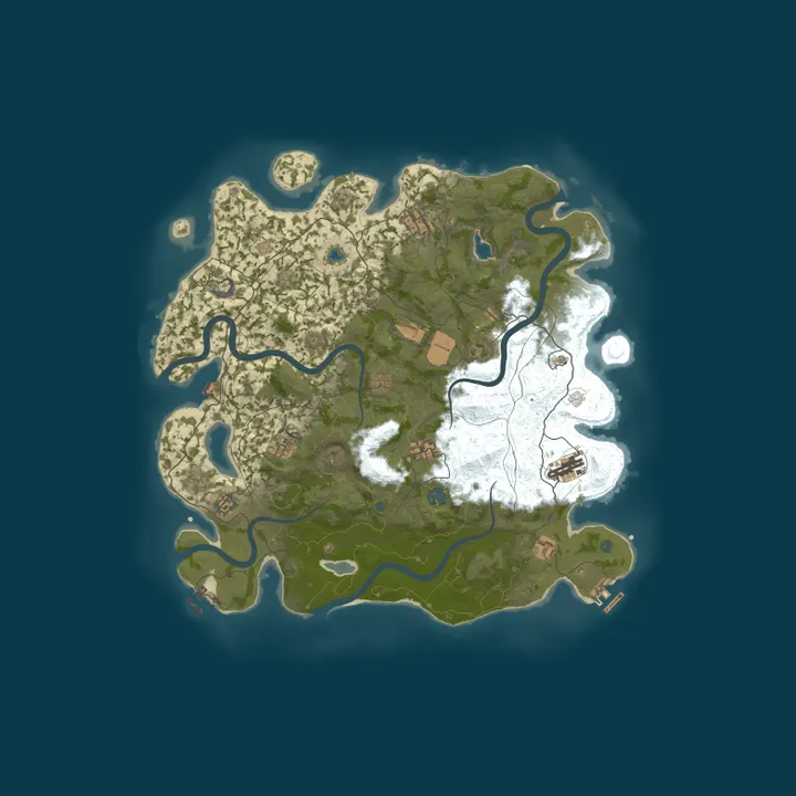 Map of [EU] Chaos Gaming PvE Vanilla + | NO DECAY | CUSTOM EVENTS |