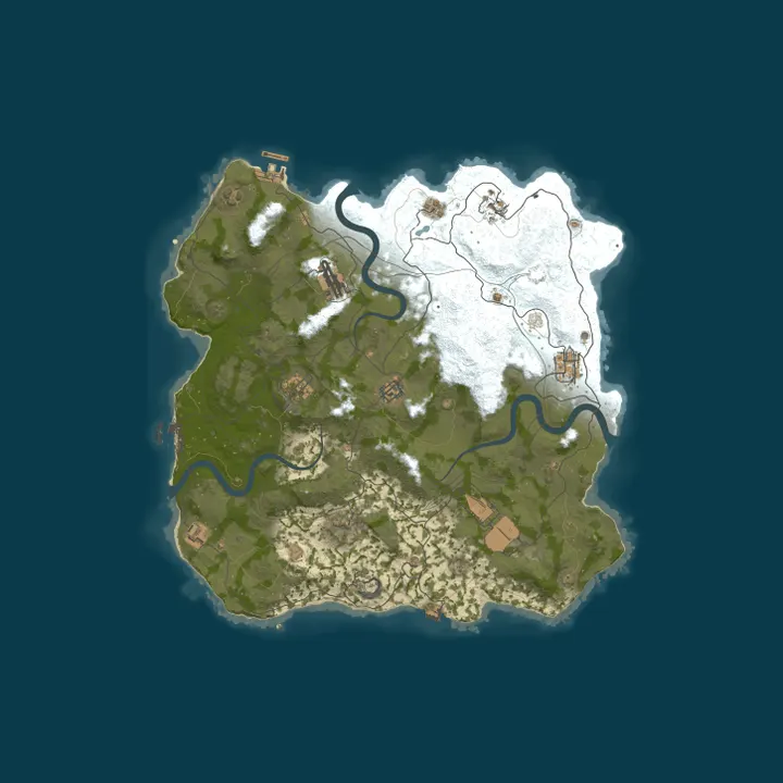 Map of Brisket.gg | 2x | Vanilla+ | Weekly Thursday Wipe | US