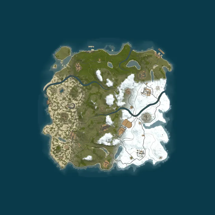 Map of SVRMP