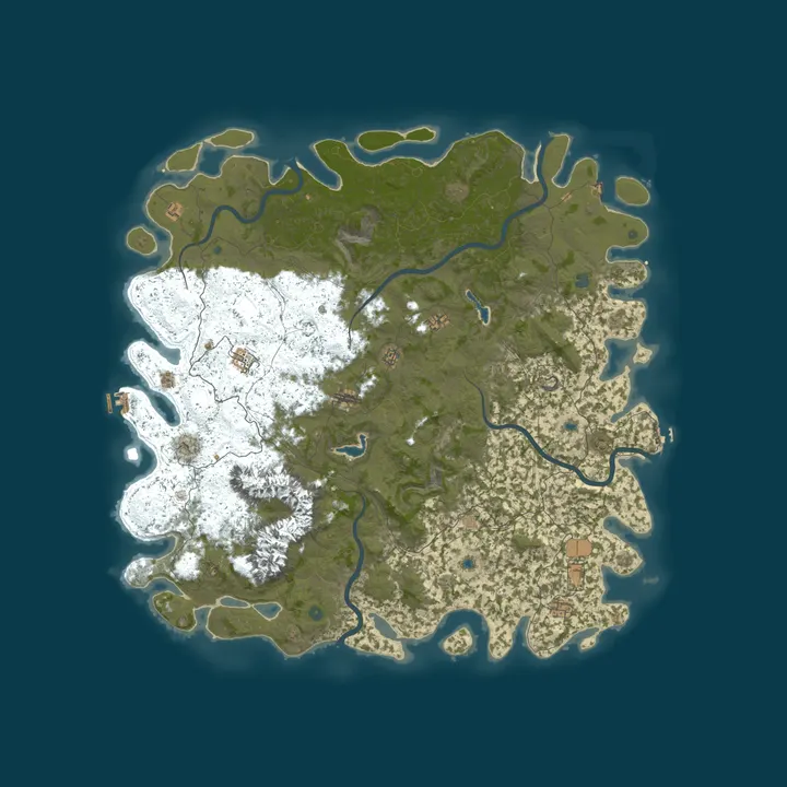Map of Blood Steel and Bad Decisions