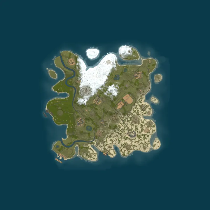 Map of 『芬达』100000倍/10.17/枪战/蓝图全解/萌新/建造