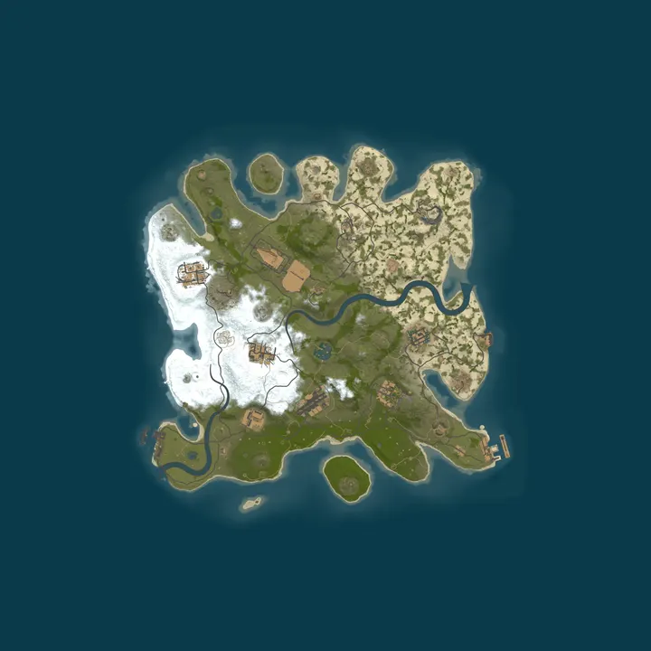 Map of TheCove.GG|原版|新手村|四人|10.9号18:00清档