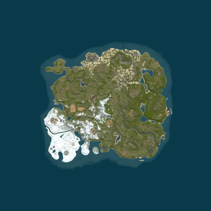 Map of [JPN] Best Tokyo Rusty 20X resources Redemption PVE