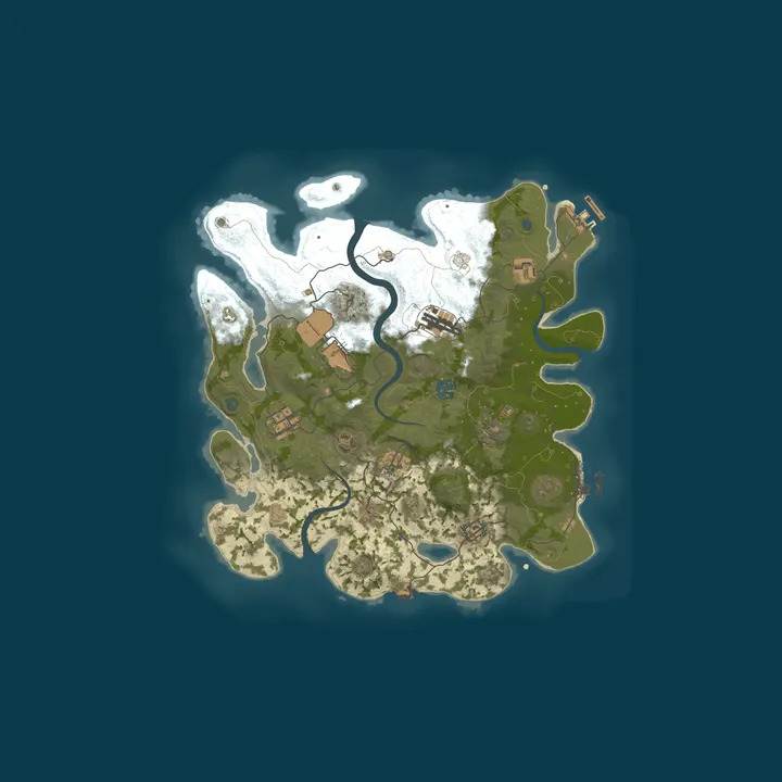 Map of Ironbound EU Solo 3x PVP & Events ORP