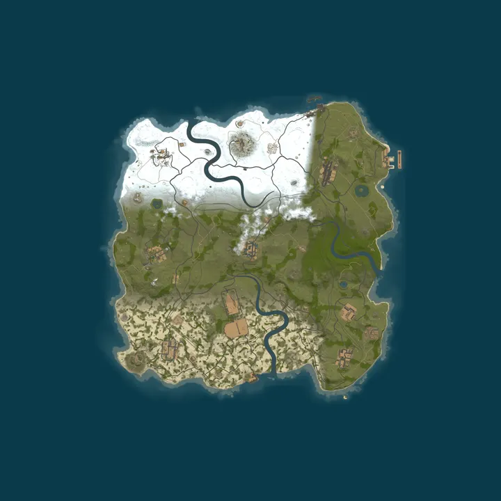Map of WEREWOLF GAMING.CO Test Server