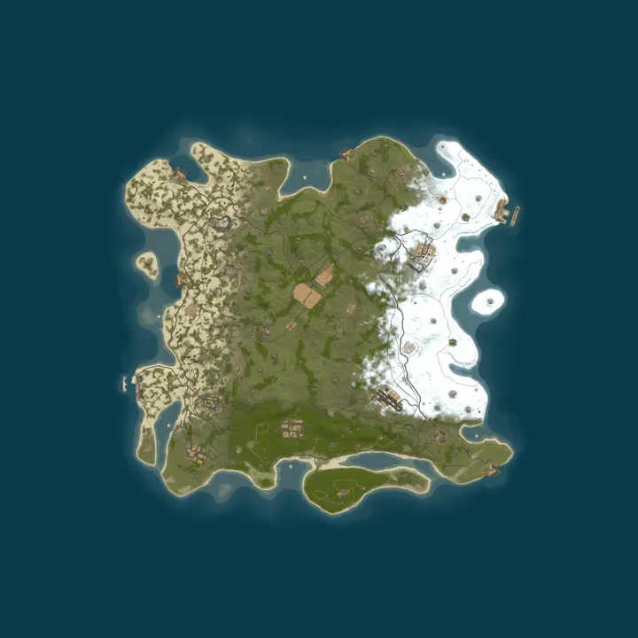 Map of Bestrust Solo/Duo/Trio 2x #2 | JUST FULLWIPED 10.10 10/10