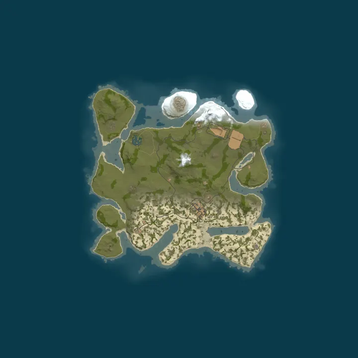 Map of EU FunServer x10000000000|PVP|BATTLEFIELD|SKINS|KITS|TP|MAZE|MI