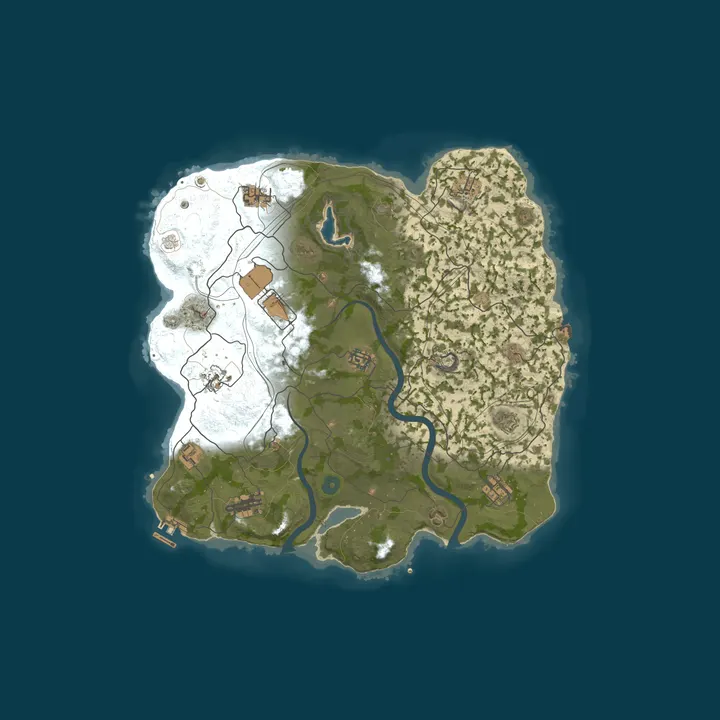 Map of WEREWOLF GAMING.CO 3x Solo/Duo|Loot x3|Share BPs|JUST WIPED