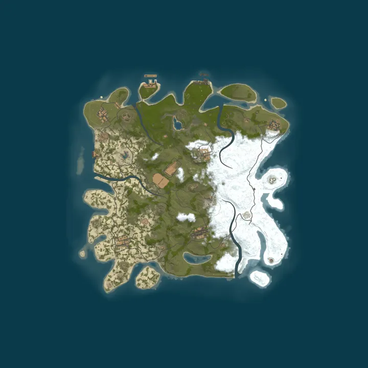 Map of Rusty AK x1000 |NoBP|TP|CLANS|SHOP|KIT|FUN| 1000x 100x 10x x10 