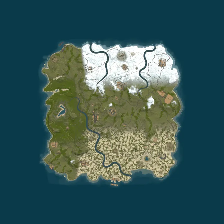 Map of Rustoria.co - EU Main