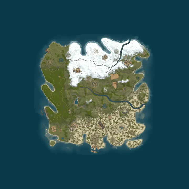 Map of №[7] D2S DEAD EARTH Test Server 1
