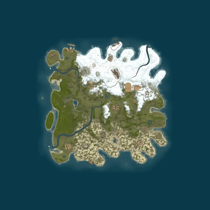 Map of RustyJay | 3x | Mymini | Buildable Deep Sea